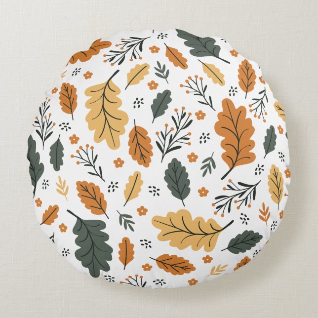 coussin avec un design personnalisé. Le tissu cous (Devant)