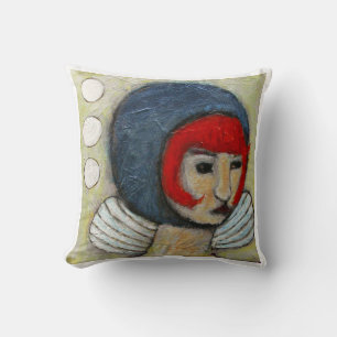 Coussin avec un motif d'image d'Elke Scheu