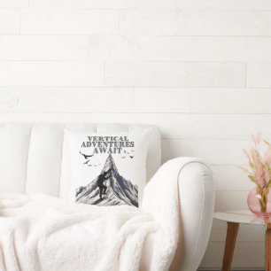 Coussin Aventures verticales en attente