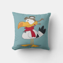 Coussin Aviateur de plumes