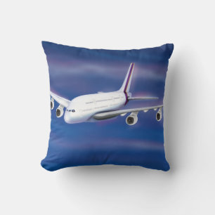Coussin Avion Commercial à Deux Ponts