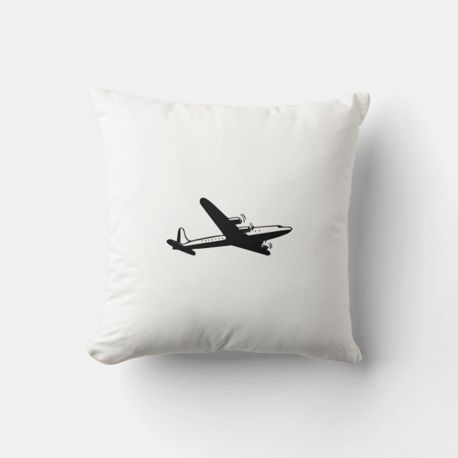 Coussin Avion vintage (Recto)