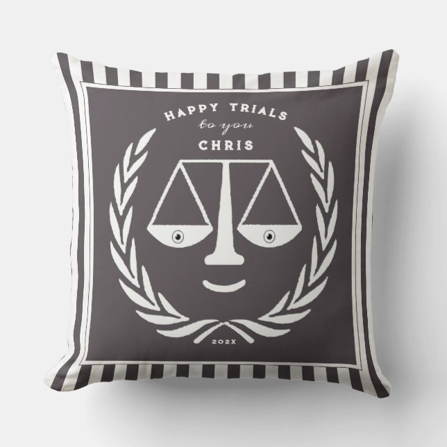 Coussin Avocat créatif (Recto)