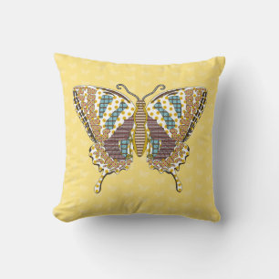 Coussin Aztec Swallowtail