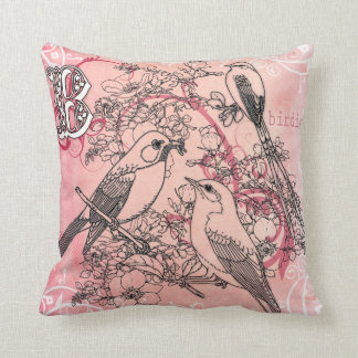 Coussin "B" est pour l'oiseau