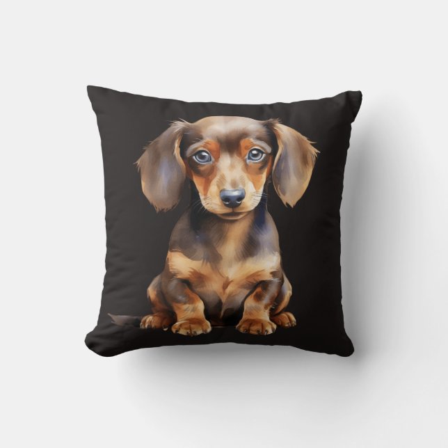 Coussin Baby Dachshund (Recto)