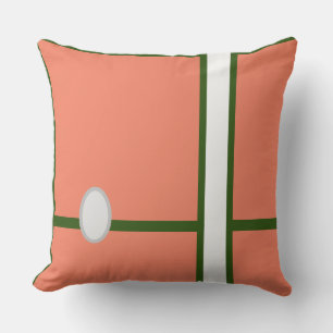 Coussin Baby Room CUTE _ SAUMON, VERT, RMDESIGNFLO55