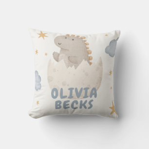 Coussin Baby shower illustratif Pastel Watercolor