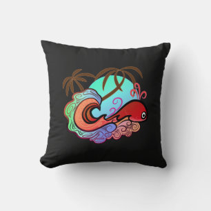 Coussin Baby Whale Surfer
