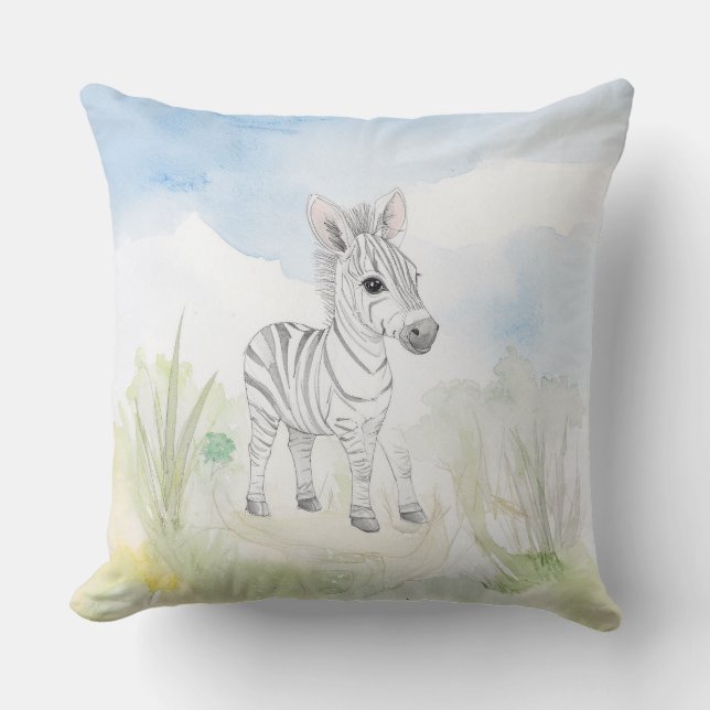 Coussin Baby Zebra (Recto)