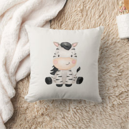 Coussin Baby Zebra assis