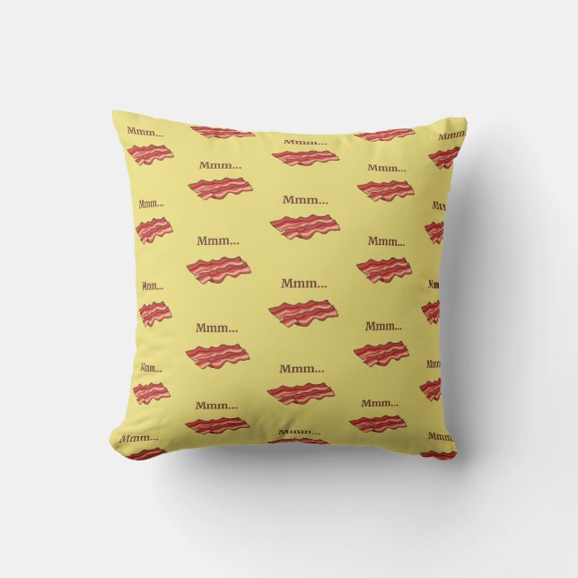 Coussin Bacon Funny (Recto)