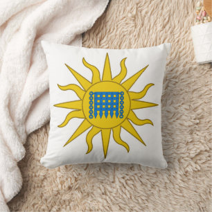 Coussin Badge du canton de Summergate Populace
