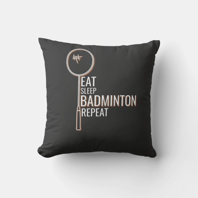 Coussin Badminton (Recto)