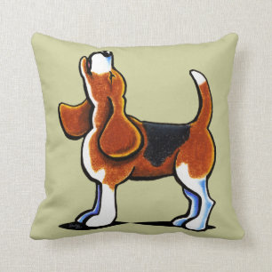 Coussin Baie tricolore de beagle