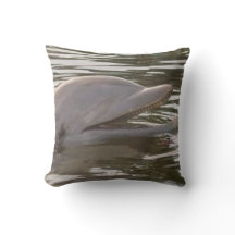 Baignade avec l'oreiller à lancer des dauphins