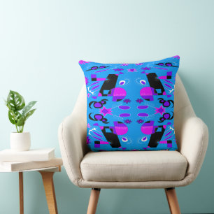 Coussin Bain à remous Météo Bleu Lilac rose noir blanc