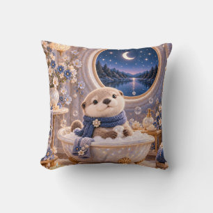 Coussin Bain Moussant Perle de Loutre au Clair de Lune