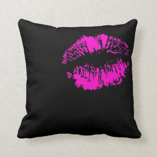 Coussin Baiser au néon