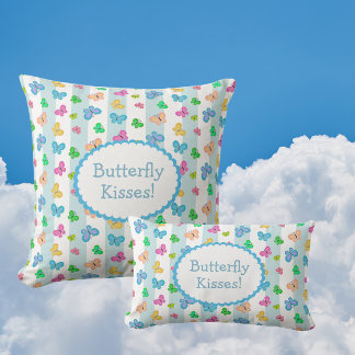 Coussin Baisers de papillon Personnalisé 