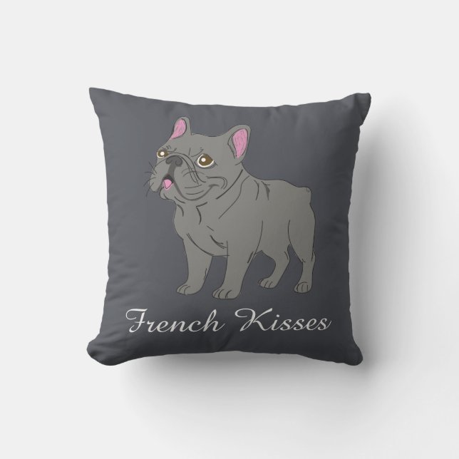 Coussin Baisers Français (Recto)