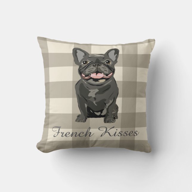 Coussin Baisers Français (Recto)