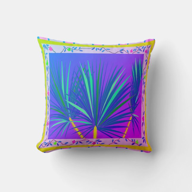 Coussin Baja Palms Lance Pillow (Recto)