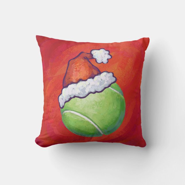 Coussin Bal de tennis Noël (Recto)