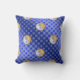 Coussin Balance & Bœuf de Feu