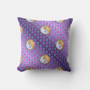 Coussin Balance & Coq de Feu