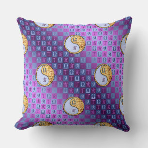 Coussin Balance & Sanglier de Feu