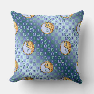 Coussin Balance & Serpent de Feu