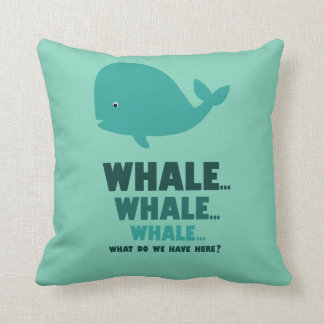 Coussin Baleine, baleine, baleine…