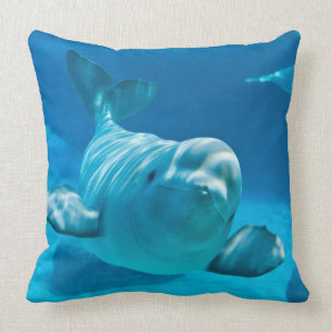 Coussin Baleine de beluga