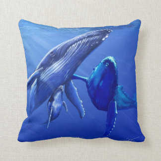 Coussin Baleines de bosse
