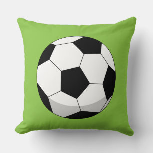 Coussin Balle de soccer en dessin