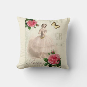 Coussin Ballerina parisienne