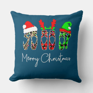 Coussin Ballet Dancer Ballerina Merry Christmas Xmas Point