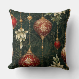 Coussin Ballet de Noël ombragé Botanique