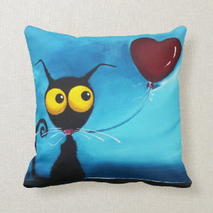 Coussin Ballon rouge