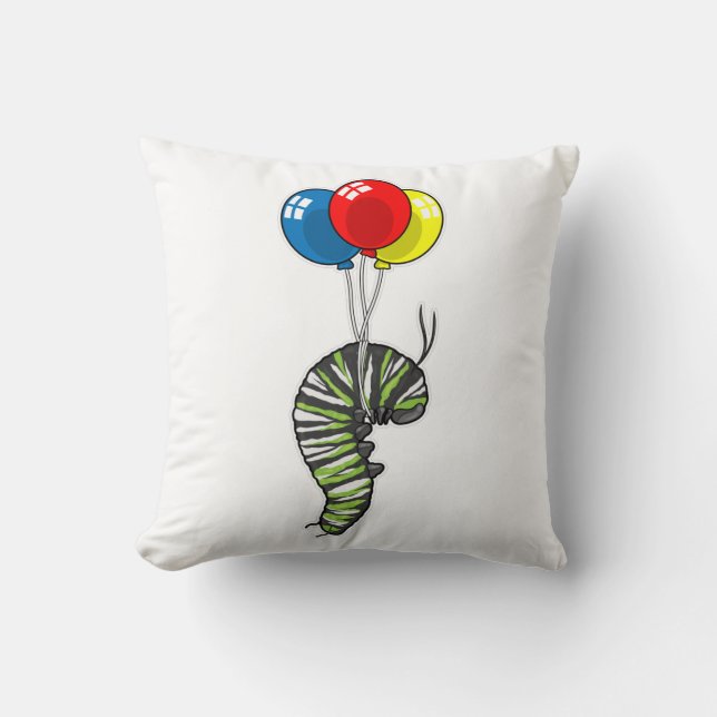 Coussin Balloon caterpillar (Recto)