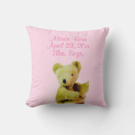 Coussin Ballotte baby shower en Teddy