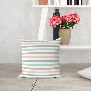 Coussin Balnéaire Pastel Stripe