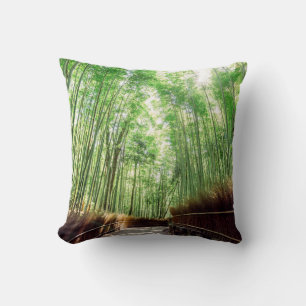 Coussin Bamboo Grove Arashiyama, Kyoto, Japon