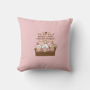 Coussin Banana Party