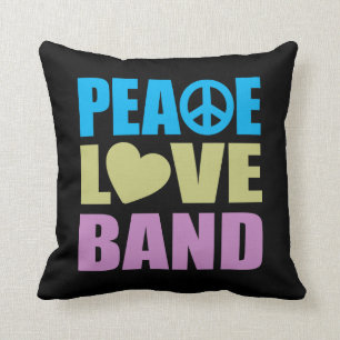 Coussin Bande d'amour de paix