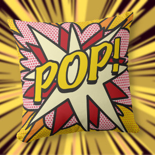 Coussin Bande dessinée POP!