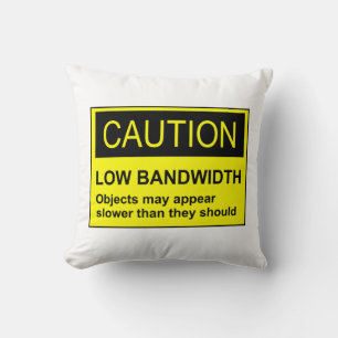 Coussin Bande passante faible de mise en garde