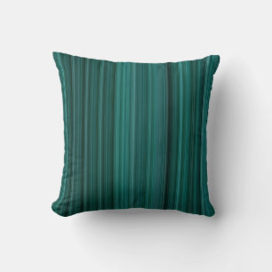 Coussin Bande turquoise