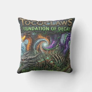 Coussin Bannière de dragon non-mort de la Fondation de Déc